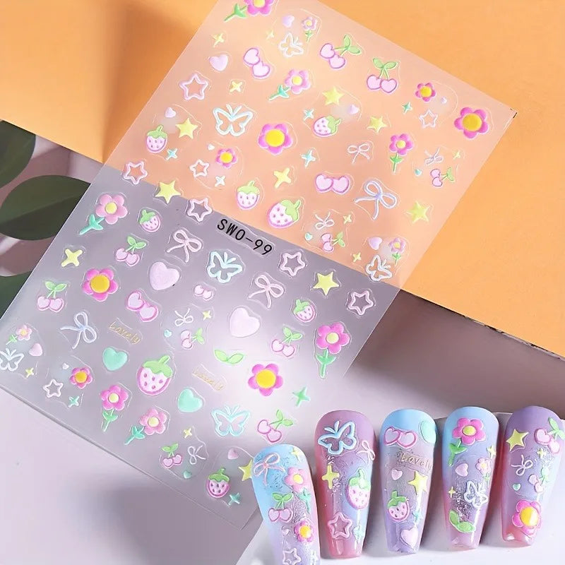 Kawaii Nail Stickers