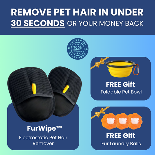 FurWipe™ Electrostatic Pet Hair Remover