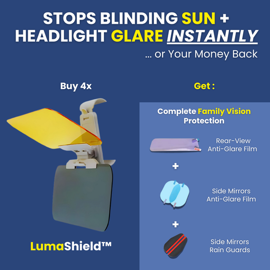 LumaShield™ Day-Night Polarized Visor Extender